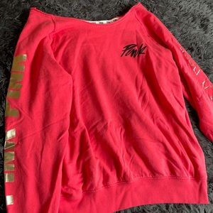 PINK over sized crew neck 💗